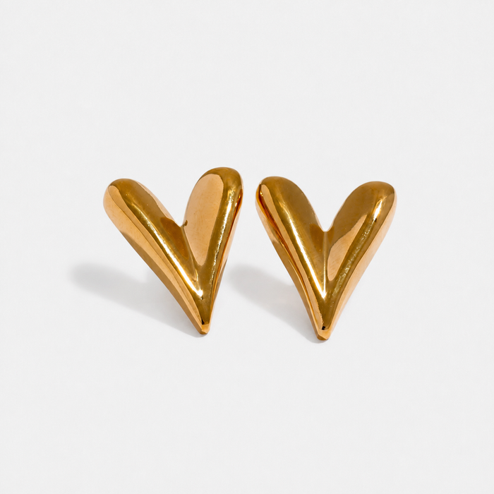 Wandering Heart Drop Earrings