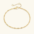Gold-Plated Delicate Chain Bracelet for Women