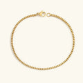 Gold-Plated Minimalist Chain Bracelet for Women