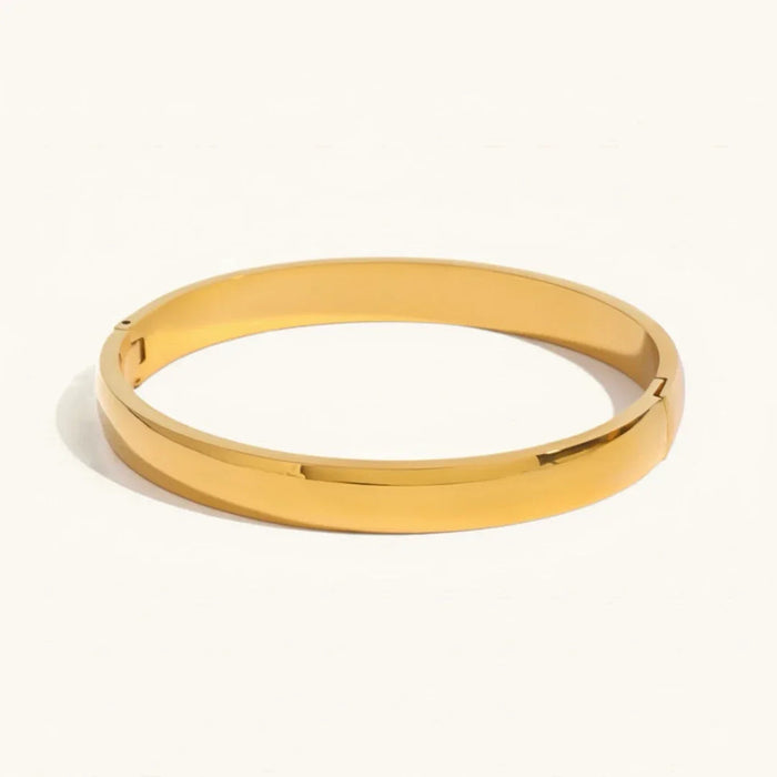 Women's Hinged Stacking Bangle with Polished Finish