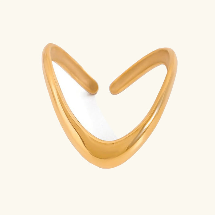 Adjustable Arc Ring with Open Design