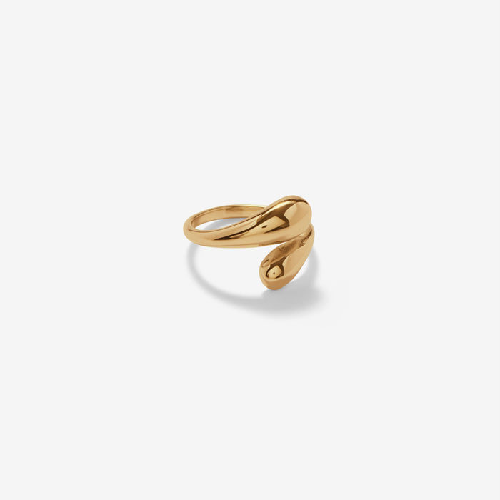 Women's Adjustable Drip-Shaped Statement Ring